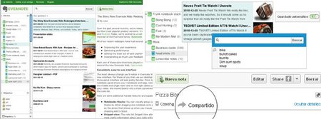 Evernote ha renovado su interfaz en la web