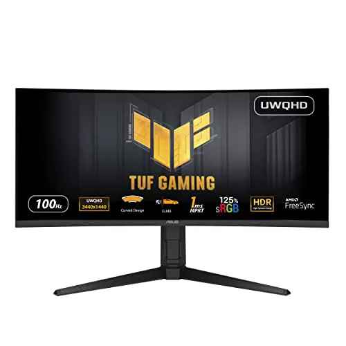 ASUS TUF Gaming VG34VQEL1A - Monitor Gaming Curvo de 34 Pulgadas