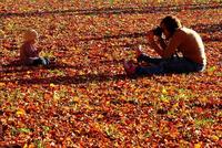 La foto de tu bebé en octubre: el bebé en otoño