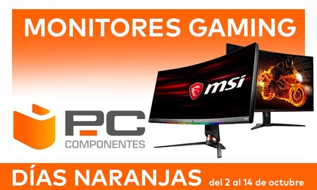 Las mejores ofertas en monitores gaming de los Días Naranjas de PcComponentes: 13 modelos de Acer, AOC, ASUS, Dell, MSI o ViewSonic a precios rebajados