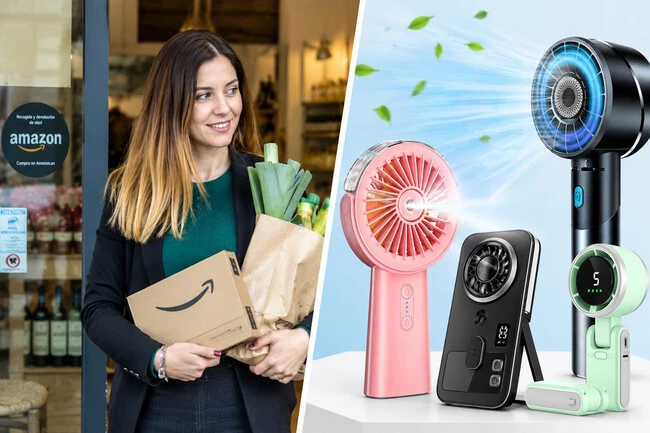 Amazon Ventilador Mano