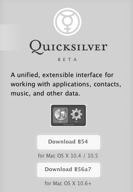 Quicksilver vuelve a la vida con Snow Leopard