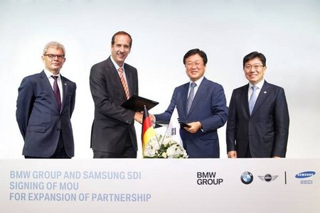 BMW y Samsung SDI firman un acuerdo para el suministro de baterías