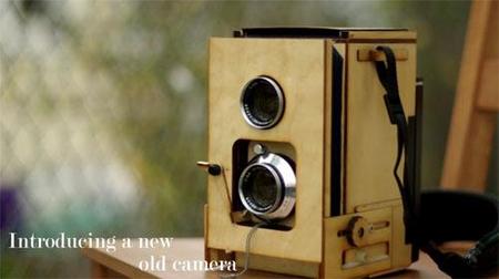 ¿Una TLR estilo Polaroid? Pues sí