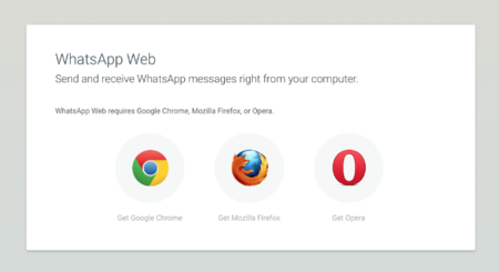 WhatsApp Web abandona su exclusividad con Chrome y llega a Firefox y Opera