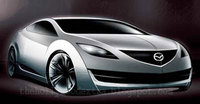 Boceto del Mazda6 Coupé