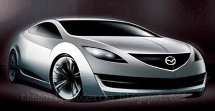 Boceto del Mazda6 Coupé