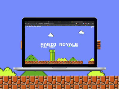 Crean un Super Mario Bros en formato Battle Royale, gratis, con partidas de 75 jugadores y accesible desde el navegador