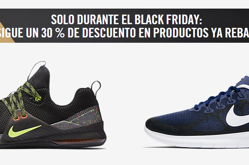 Nike Black Friday 2017: Mejores ofertas y descuentos