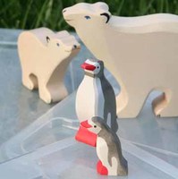 Preciosos animales de madera