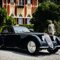 ¡Precioso! Este Alfa Romeo 8C 2900B Berlinetta Touring de 1937, nombrado el mejor coche de Villa d'Este 2019