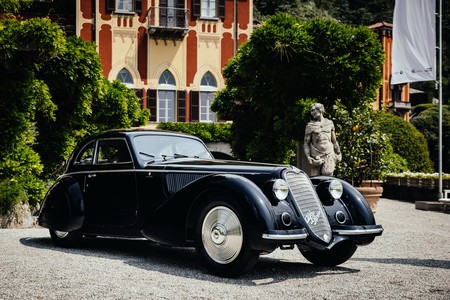 ¡Precioso! Este Alfa Romeo 8C 2900B Berlinetta Touring de 1937, nombrado el mejor coche de Villa d'Este 2019