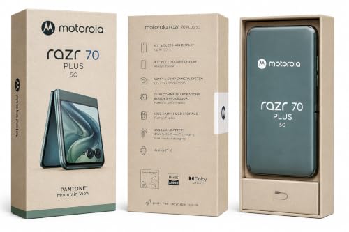 Motorola Razr 70 Plus 5G 12GB-512GB Grün (Mountain View) Dual SIM XT2659-3