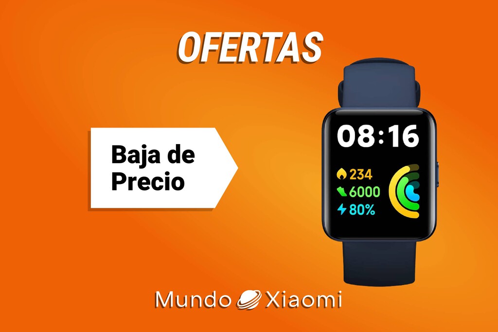 Ofertón: Llévate este smartwatch Xiaomi Redmi Watch 2 Lite por un 36% menos de su precio habitual