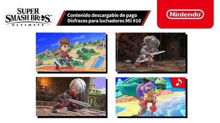 Dante, Shantae, Lloyd Irving y el Sangre de Dragón también se unirán a Super Smash Bros. Ultimate en forma de trajes para los Mii