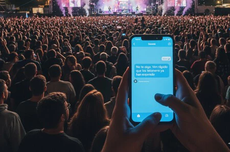 Usando RTT en un concierto