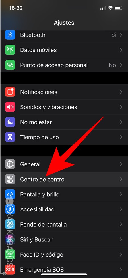 Configuraciones  Personalizar pantalla (iOS/WP)