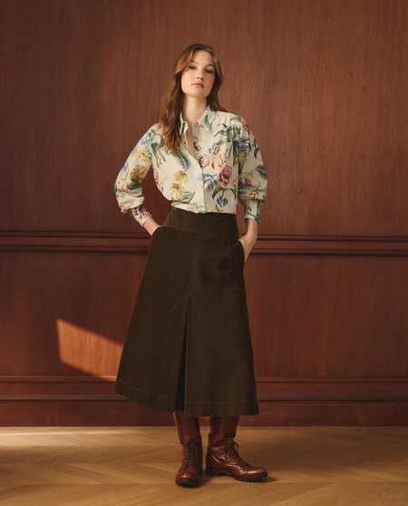 falda midi