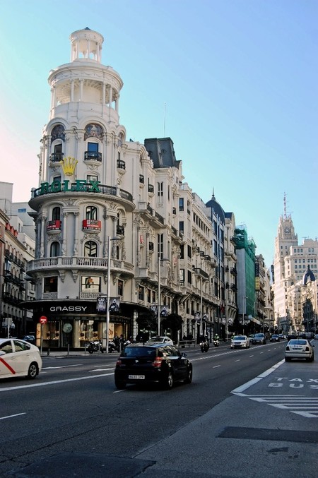 Edificios emblemáticos de la Gran Vía de Madrid: primer tramo (I)