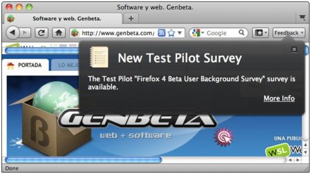 Llega la tercera beta de Firefox 4, dos betas más están de camino