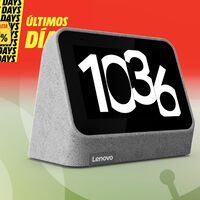En los Outlet Days de MediaMarkt tienes el despertador inteligente Lenovo Smart Clock 2 por sólo 44,99 euros con 25 de rebaja