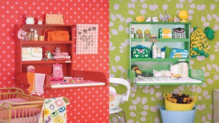 ByBo Design: nuevos cambiadores de pared de colores