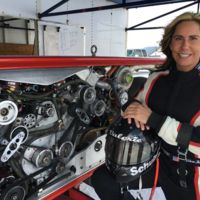 Valerie Thompson a más de 500 km/h, este es el nuevo récord de la reina de la velocidad