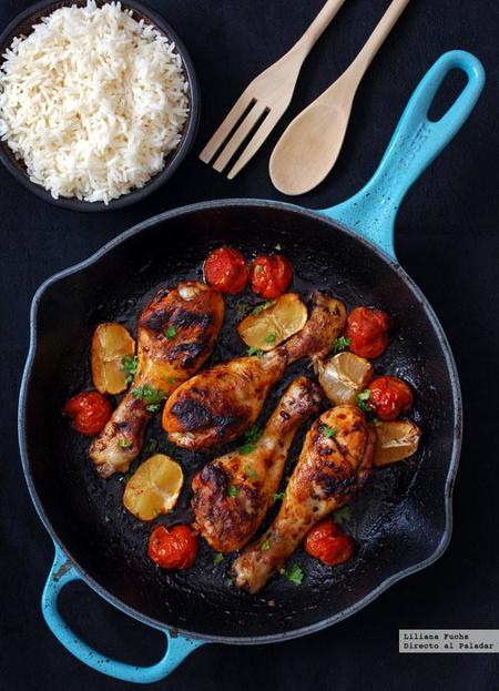 Jamoncitos de pollo picantes al horno. Receta
