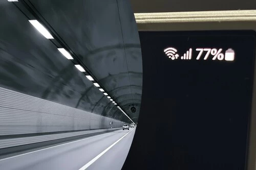 cobertura en túneles