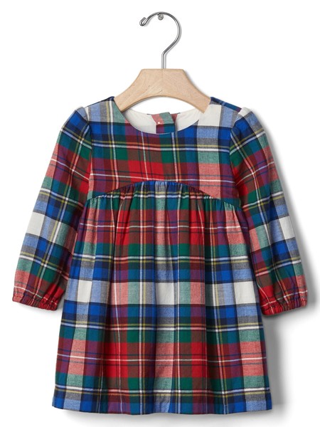 Vestido De Cuadros Bebe