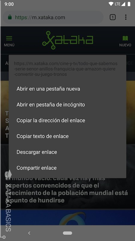 Modo Oscuro Chrome