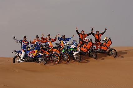 Dakar 2008: en KTM ya están preparados