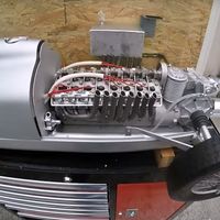 Este Auto Union Type C a escala 1:3 tiene un motor V16 completamente funcional, ¡y suena a gloria! 