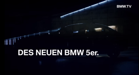 Si miras con atención, verás al nuevo BMW Serie 5 en este video-teaser