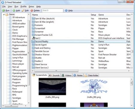 D-Fend Reloaded: resucita los juegos de DOS en Windows