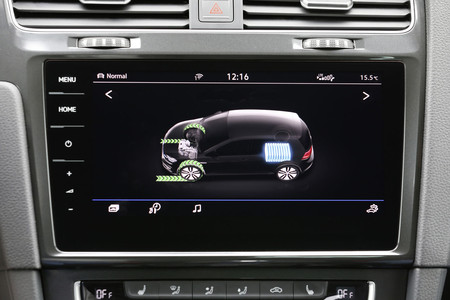 Volkswagen e-Golf indicador energía