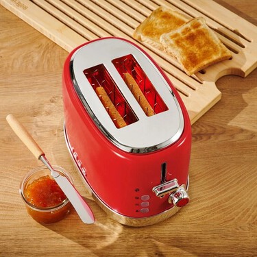 Desde hoy en las tiendas Lidl: un tostador estilo retro que recalienta bollería y no nos roba espacio