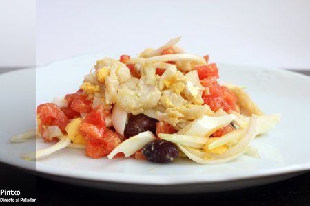 Receta de ensalada murciana