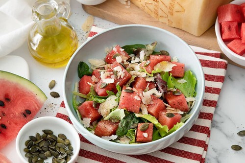 Ensalada Sandía Grana Padano