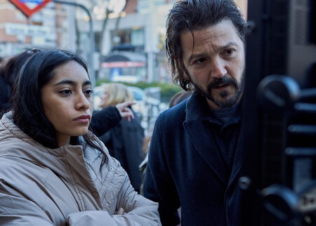 Diego Luna en el rodaje de Ceniza en la boca