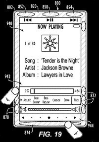 ¿Es ésta la auténtica patente del nuevo iPod?