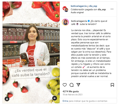 Screenshot 2024 07 09 At 17 29 17 Boticaria Garcia En Instagram Es Cierto Que El Cafe Sube La Tension La Ciencia Nos Dice Depende Es Verdad Que Tras Tomar Cafe La Cafeina Aumenta La Presion Arterial En El C