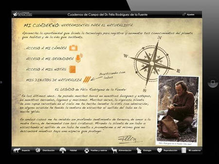 Cuaderno de campo del lobo