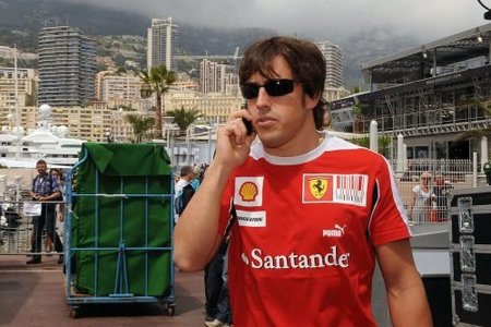 GP de Mónaco 2010: Fernando Alonso el más rápido de los primeros libres con Vettel y Kubica tras su estela