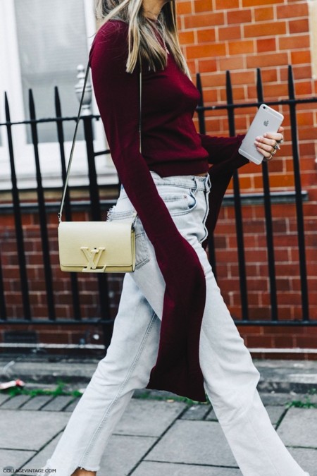 London Fashion Week Spring Summer 16 Lfw Street Style Collage Vintage Long Sleeves 790x1185