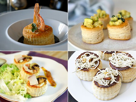 Volovanes rellenos: recetas fáciles y elegantes para un menú de fiesta