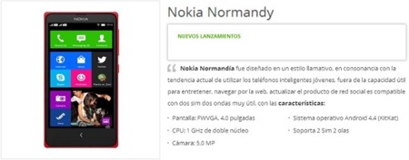 Nokia Normandy tendría acceso a los servicios de Google y llegaría con Android 4.4 KitKat