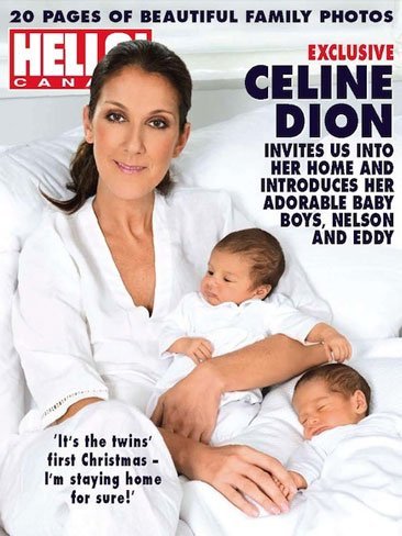 La versión canadiense de Photoshop y Celine Dion juntas en la portada más aterradora de la semana