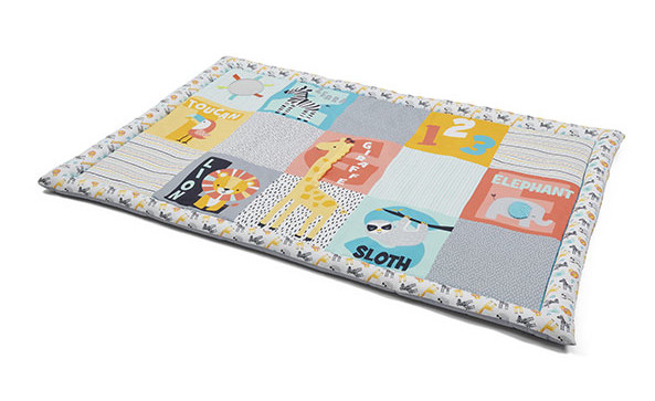 Manta de actividades safari