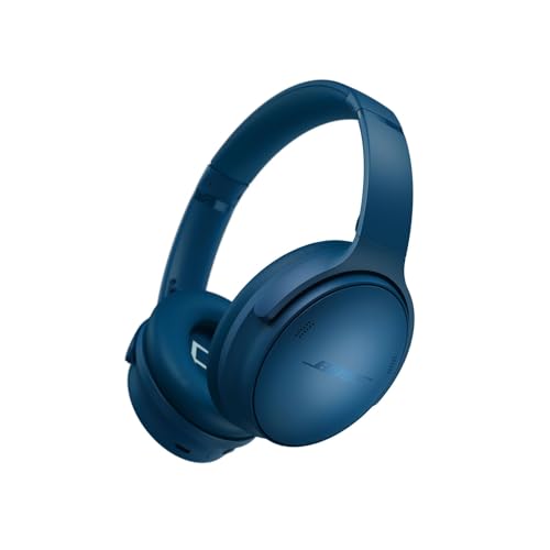Bose QuietComfort - Auriculares Bluetooth inalámbricos con cancelación Activa de Ruido y micrófono, Graves Profundos, hasta 24 Horas de reproducción, Azul crepúsculo, Color edición Limitada
